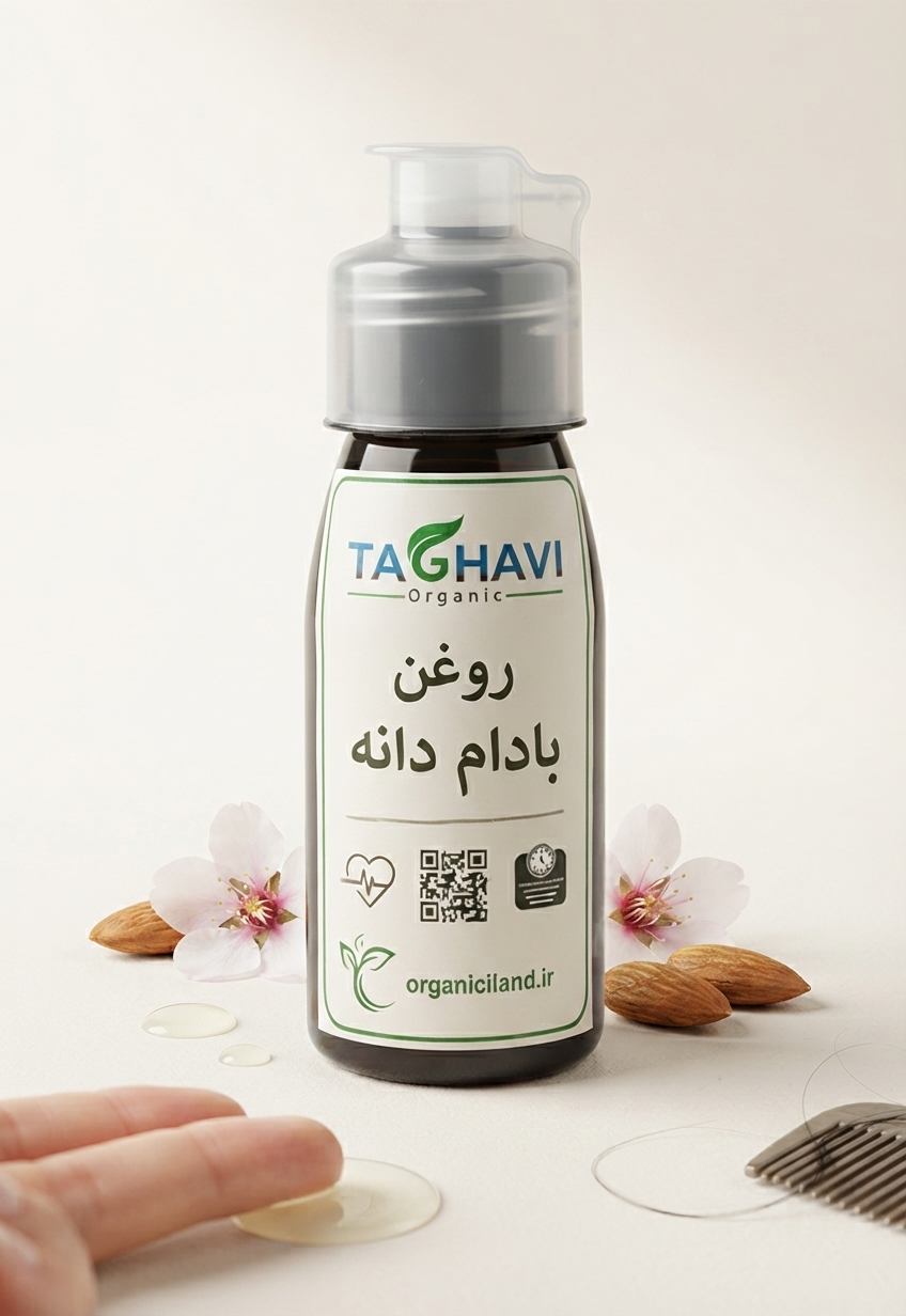 روغن بادام درجه یک برند ارگانیک لند